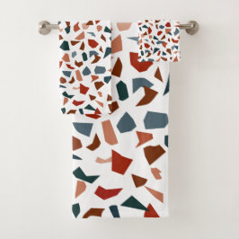 Patrón geométrico monograma moderno