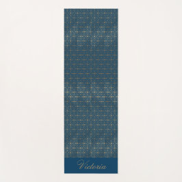 Patrón geométrico personalizado Yoga Mat
