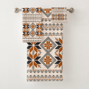Patrón geométrico tribal