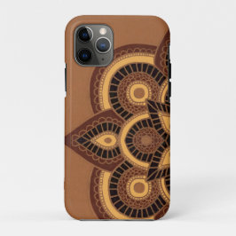 Patrón geométrico tribal del Funda iPhone 11Pro