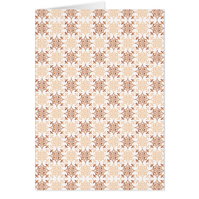 Patrón geométrico VII del signo del SOL letón trad (Frente)