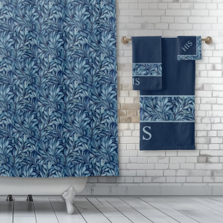 Patrón grande botánico clásico