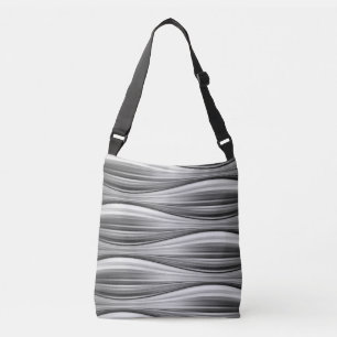 patrón gris sin costuras en bolsa tote