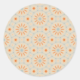 Patrón inspirado en fuegos artificiales - Pegatina