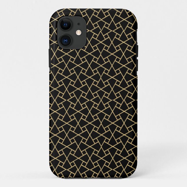 Patrón islámico negro: Funda Xtreme para iPhone 5/ (Reverso)