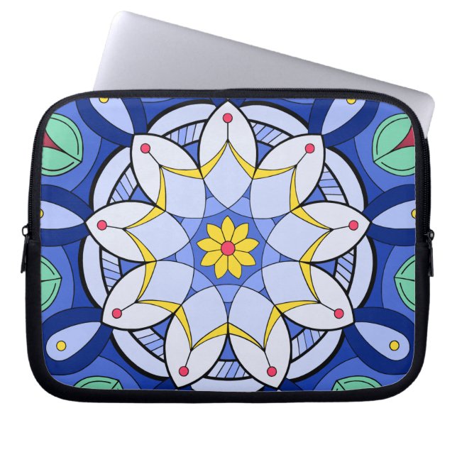 Patrón Mandala 01 Bolsa electrónica (Frente)