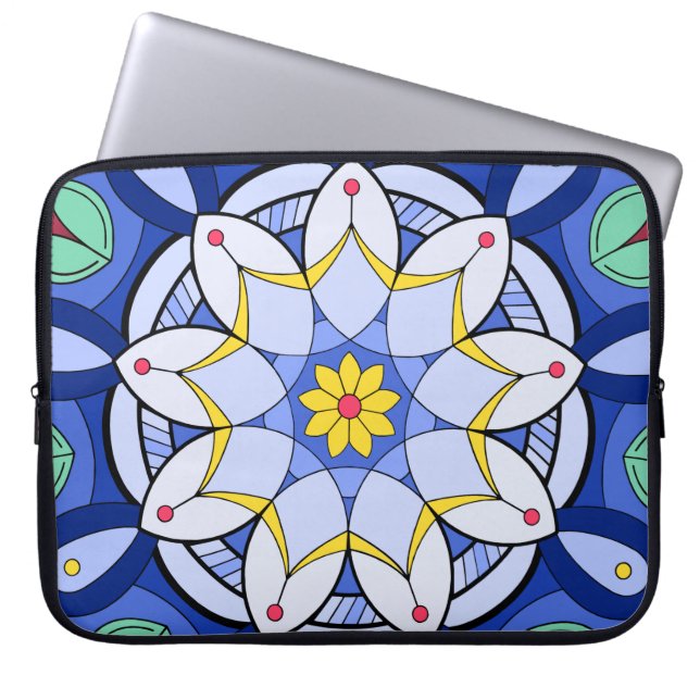 Patrón Mandala 01 Bolsa electrónica (Frente)
