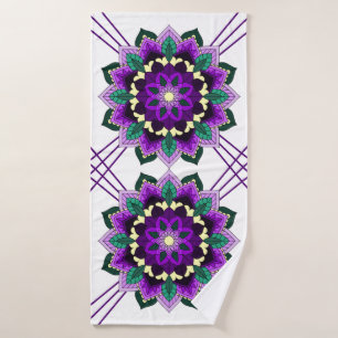 Patrón Mandala 02 en morado