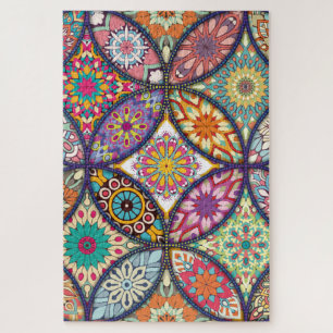 Patrón Mandala - Rompecabezas