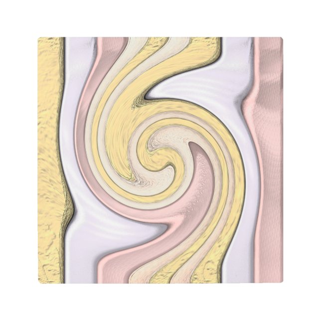 Patrón metalizado con brillo, arte (Anverso)