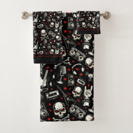 Patrón Metalizado retro pesado