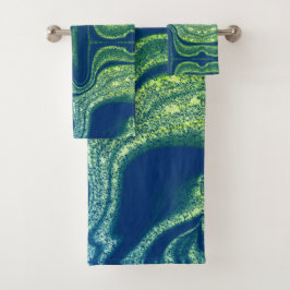 Patrón moderno de mármol abstracto azul marino