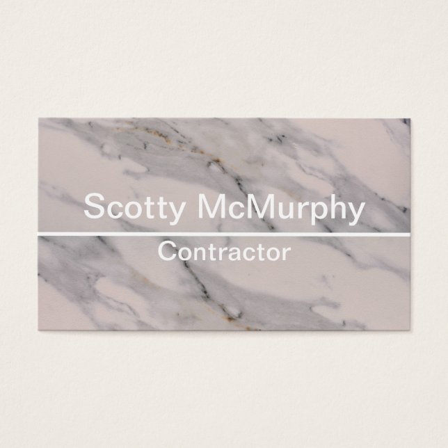 Patrón moderno de mármol rosa y negro (Frente)