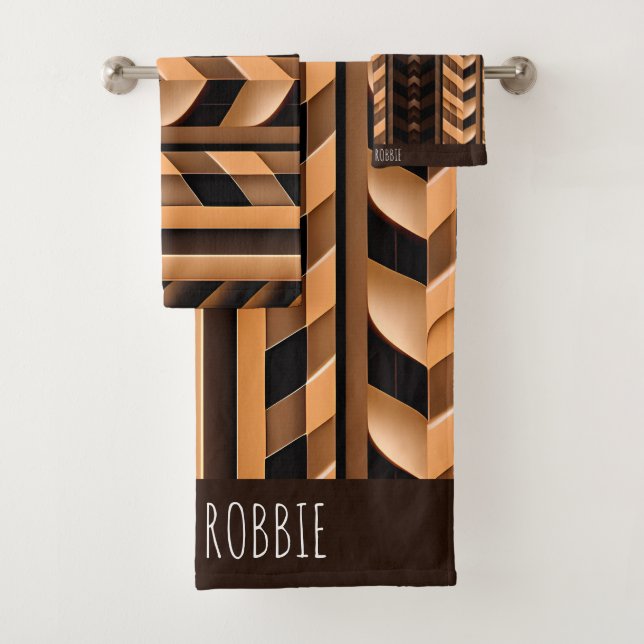 Patrón moderno de trenzas trenzadas de hueso de ar (In situ)