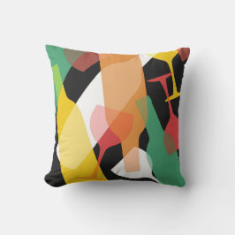 Patrón Moderno Del Cojín decorativo De Botellas De