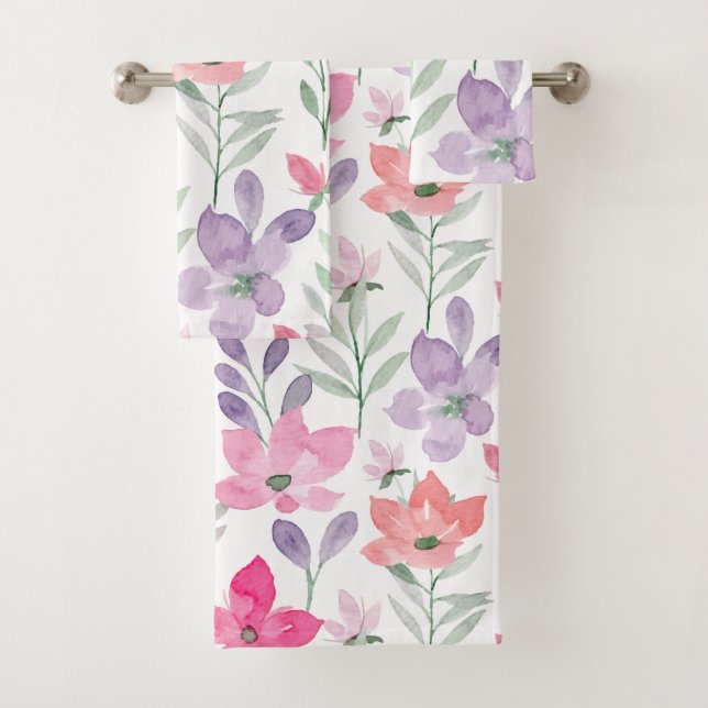 Patrón moderno rosado de la Lavanda Rubor Lilac Pa (In situ)