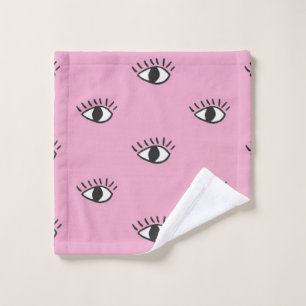Patrón moderno sin fisuras con ojos dibujados a ma