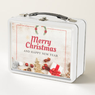 Patrón Navideño Adorable con Iconos Festivos