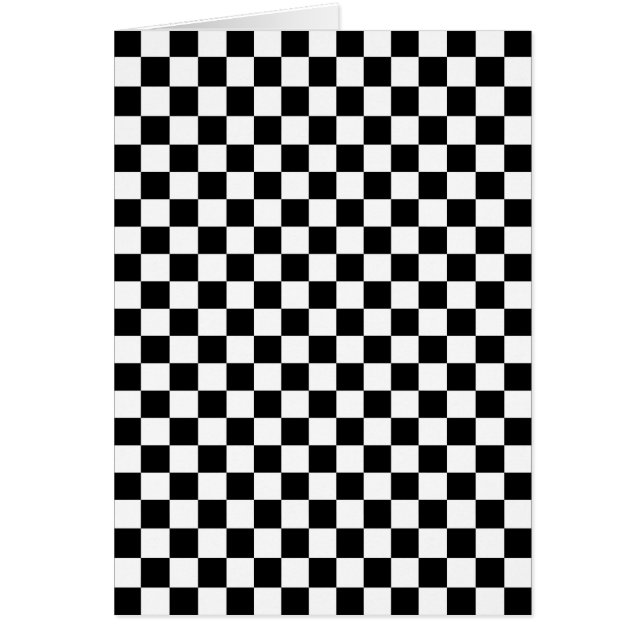 Patrón negro y blanco controlado (Frente)