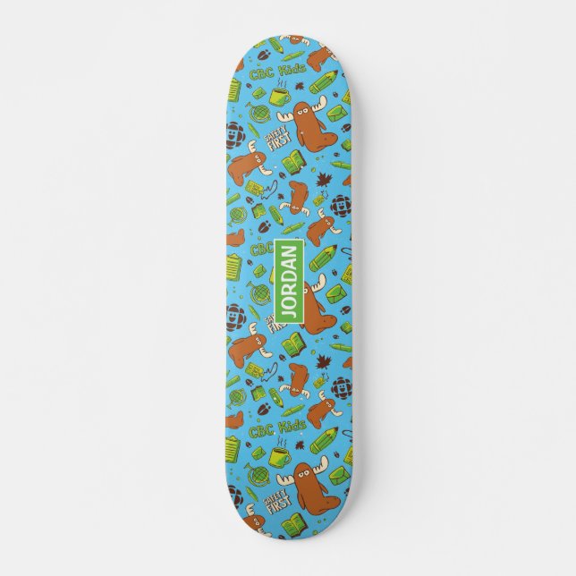 Patrón Orlando Skateboard Personalizado (Anverso )