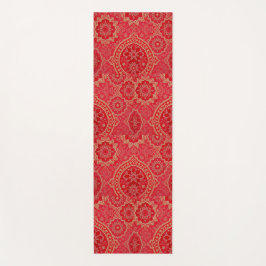 Patrón Oro Rojo ORIENTAL - Yoga Mat
