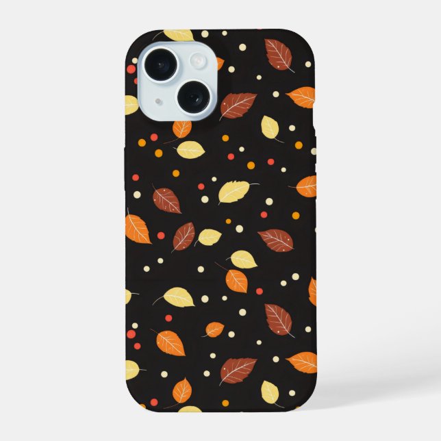 Patrón otoño de hojas de otoño (Reverso )