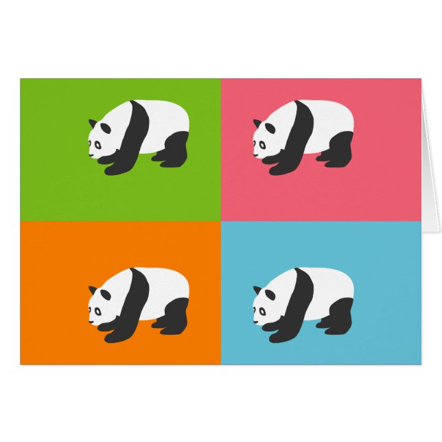 Patrón Panda (Anverso (Horizontal))