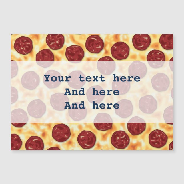 Patrón Pepperoni Pizza (Anverso)