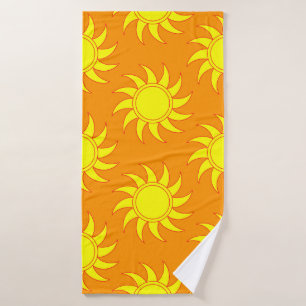 Patrón perfecto de sol. Doodle mano dibujada