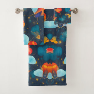 Patrón personalizado de color de las luciérnagas