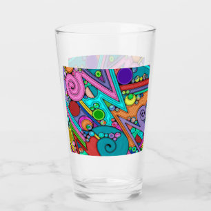 Patrón Pintado A Mano Y Digitalmente Art. 12