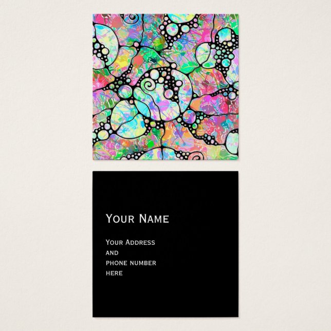 Patrón Pintado A Mano Y Digitalmente Art. 31 (Anverso y reverso)