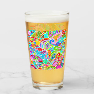 Patrón Pintado A Mano Y Digitalmente Art. 7