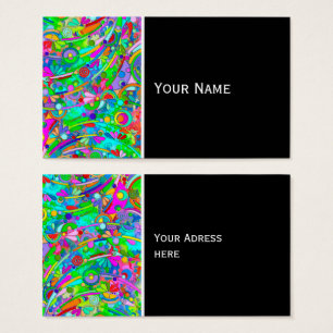 Patrón Pintado A Mano Y Digitalmente Artículo 18