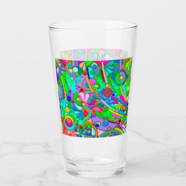 Patrón Pintado A Mano Y Digitalmente Artículo 18 (Anverso)