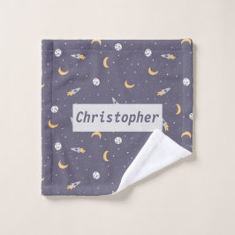 Patrón planetario de las estrellas de la luna del 