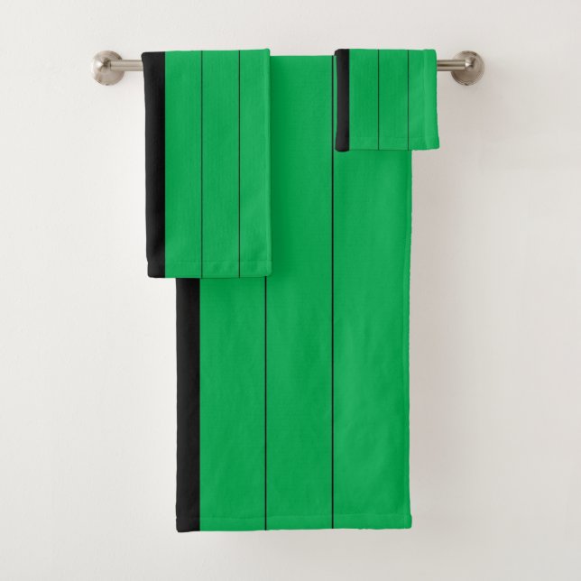 Patrón rayado Kwanzaa Red Black Green Kinara (In situ)