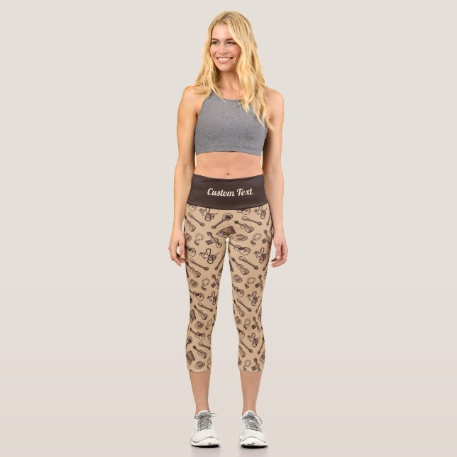 Patrón Rebetiko Capri Leggings (Anverso)