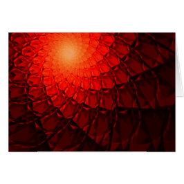 Patrón rojo fractal