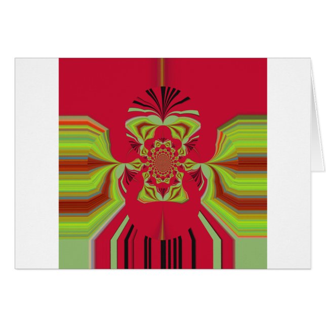 Patrón rojo Hakuna Matata (Anverso (Horizontal))