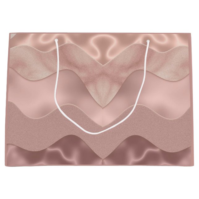 Patrón rosa de la bolsa de regalo (Anverso)