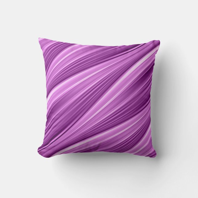 patrón rosa magenta en almohada (Anverso)
