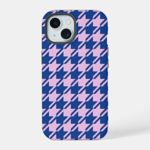 Patrón rosa y azul de Houndstap