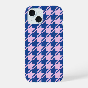 Patrón rosa y azul de Houndstap
