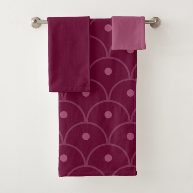 Patrón rosa y fucsia (In situ)