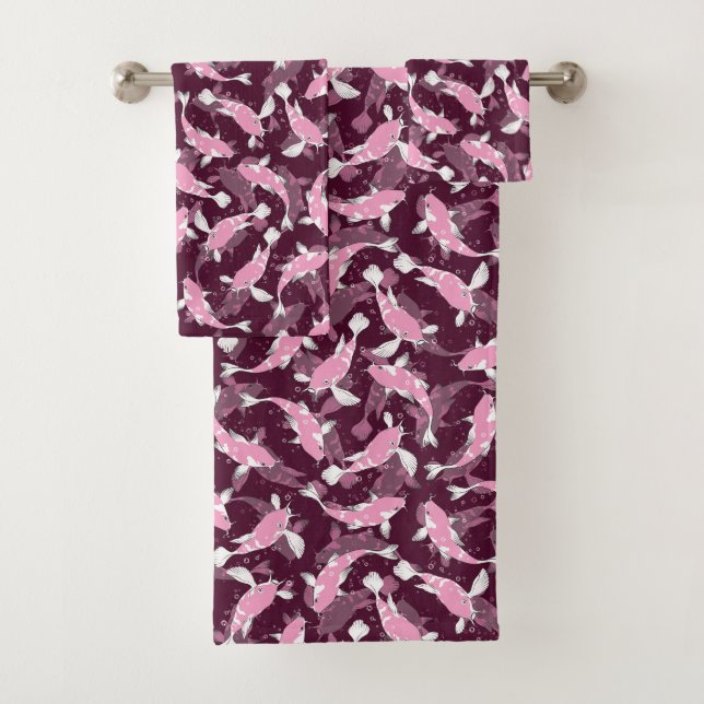 Patrón rosa y púrpura - Koi Fish (In situ)