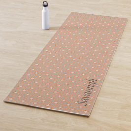 Patrón silenciado Yoga Mat