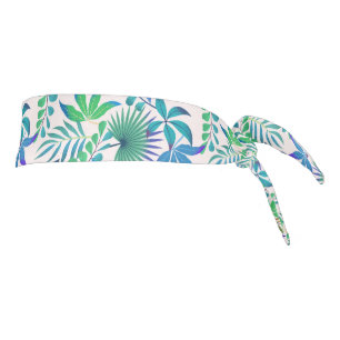 Patrón sin fisuras de hojas tropicales