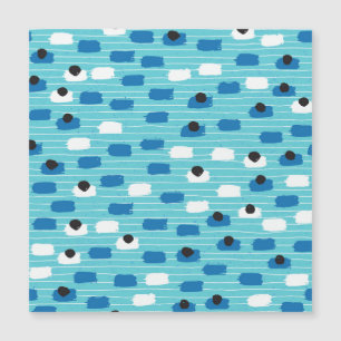 Patrón sin fisuras de pincel, dibujado a mano.