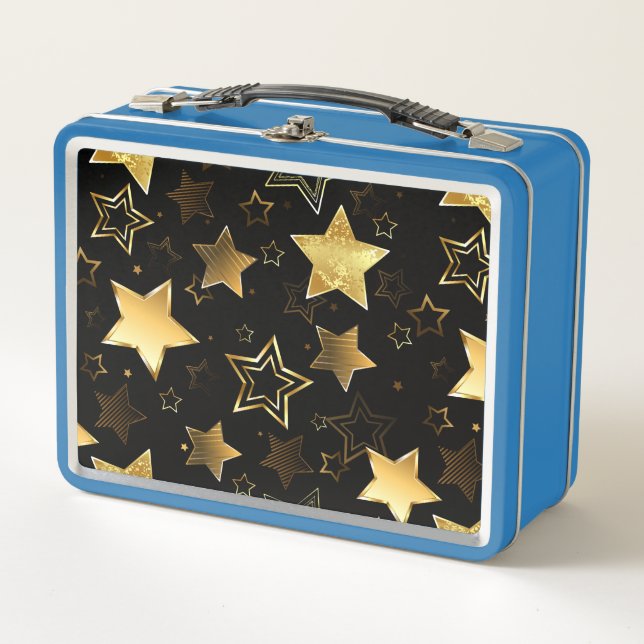 Patrón sin foco con las estrellas doradas (Anverso)